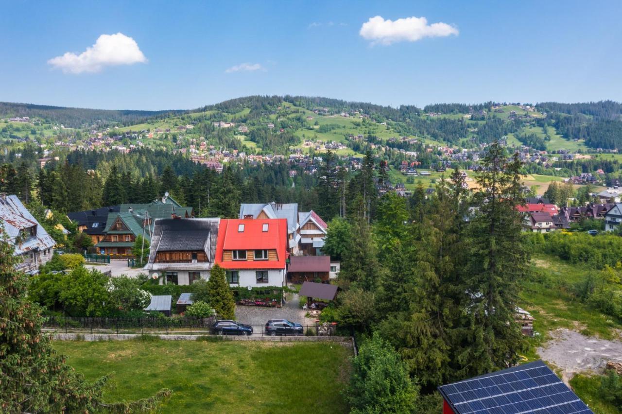 Pokoje Z Widokiem Na Gory I Prywatny Domek Z Zadaszona Altana - Grillem I Ogniskiem. Zakopane Exterior photo