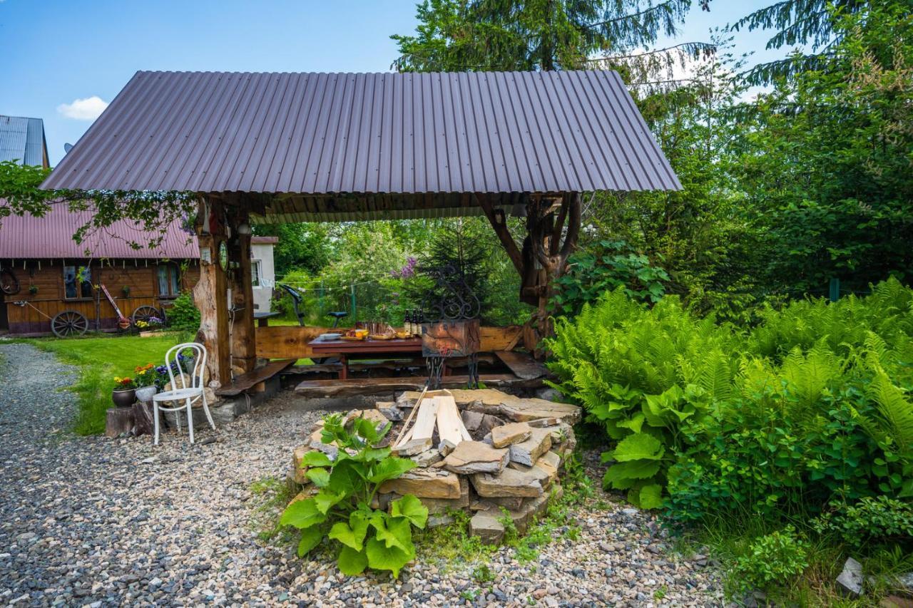 Pokoje Z Widokiem Na Gory I Prywatny Domek Z Zadaszona Altana - Grillem I Ogniskiem. Zakopane Exterior photo