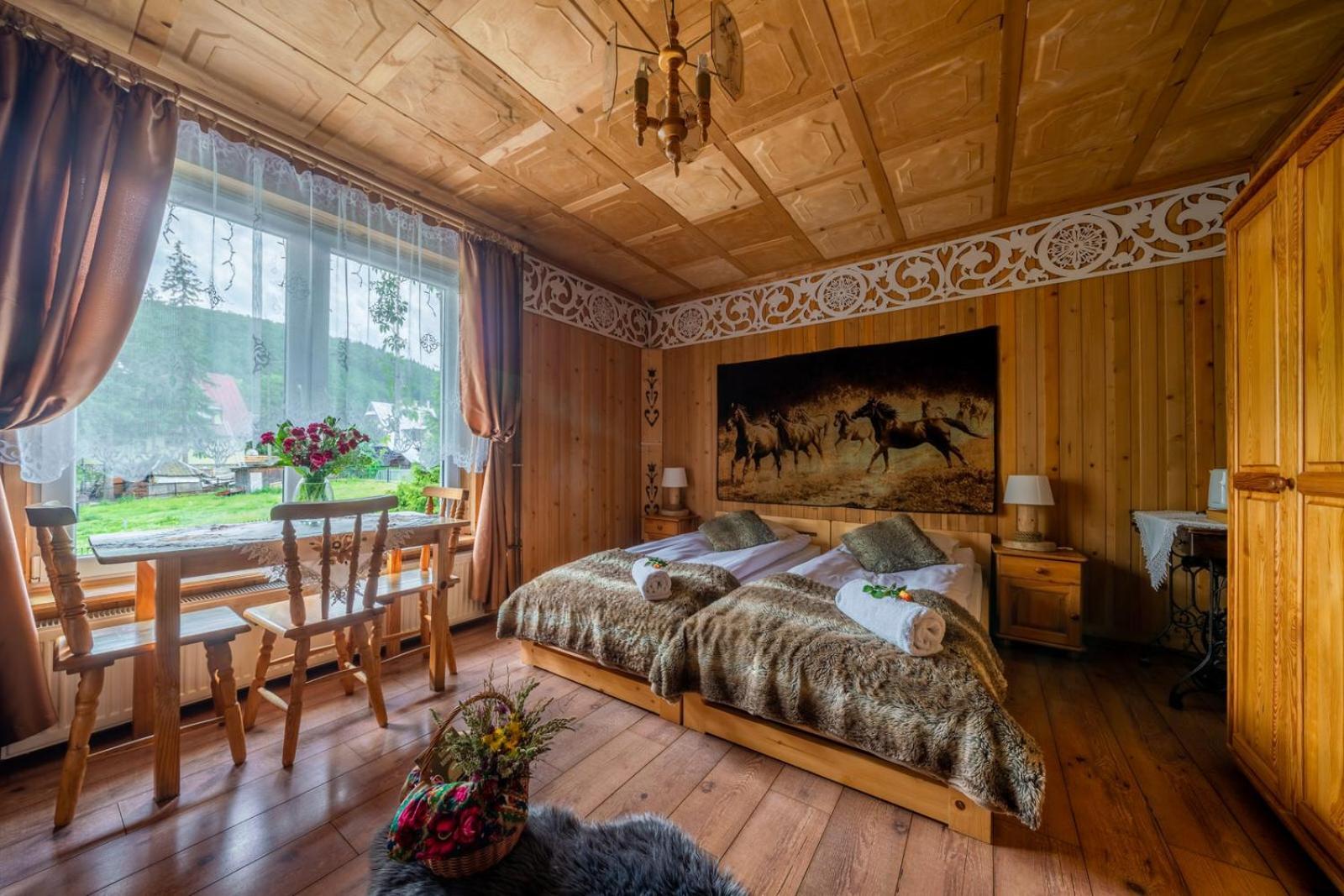 Pokoje Z Widokiem Na Gory I Prywatny Domek Z Zadaszona Altana - Grillem I Ogniskiem. Zakopane Exterior photo
